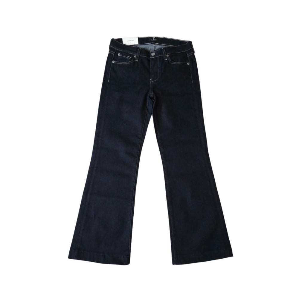 NWT 7 SEVEN FOR ALL MANKIND Dojo Jeans  Size 27 Dark Wash Denim